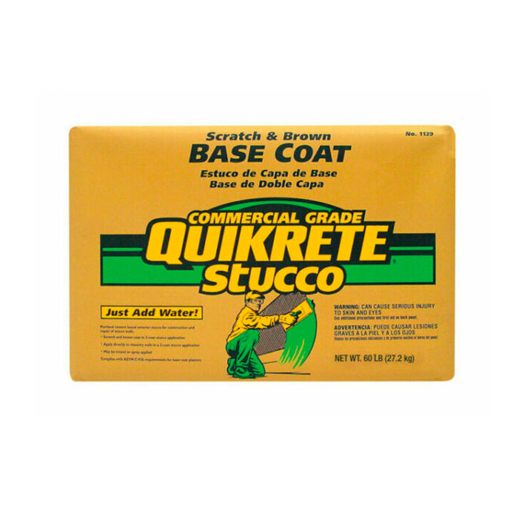 Quikrete Scratch and Brown Base Coat Stucco - 1139 – GCNYC