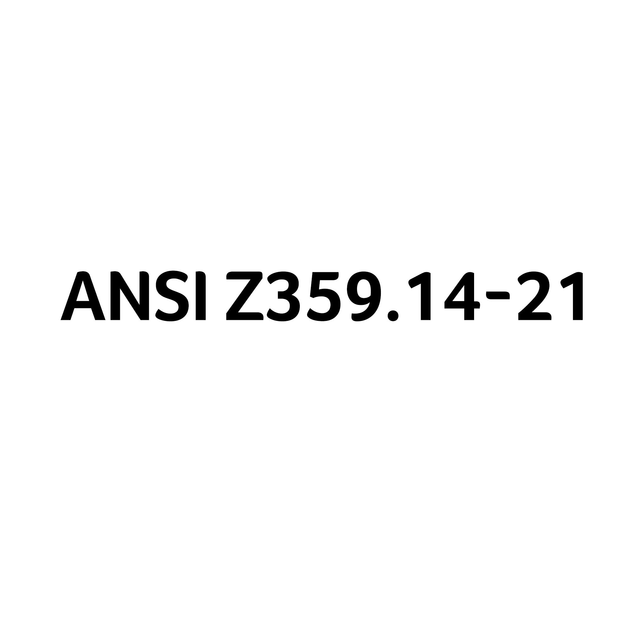 Safewaze Northstar Classic 20' Web SRL - ANSI Z359.14-21 - FS-FSP1420 ...